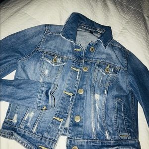 🤩american eagle demon jacket!!💓